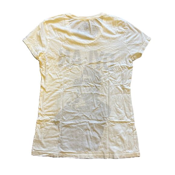 ARCHIVE - DYLAN HARMONICA T SHIRT - Vintage White Women's Tee - Med. - Picture 3 of 4